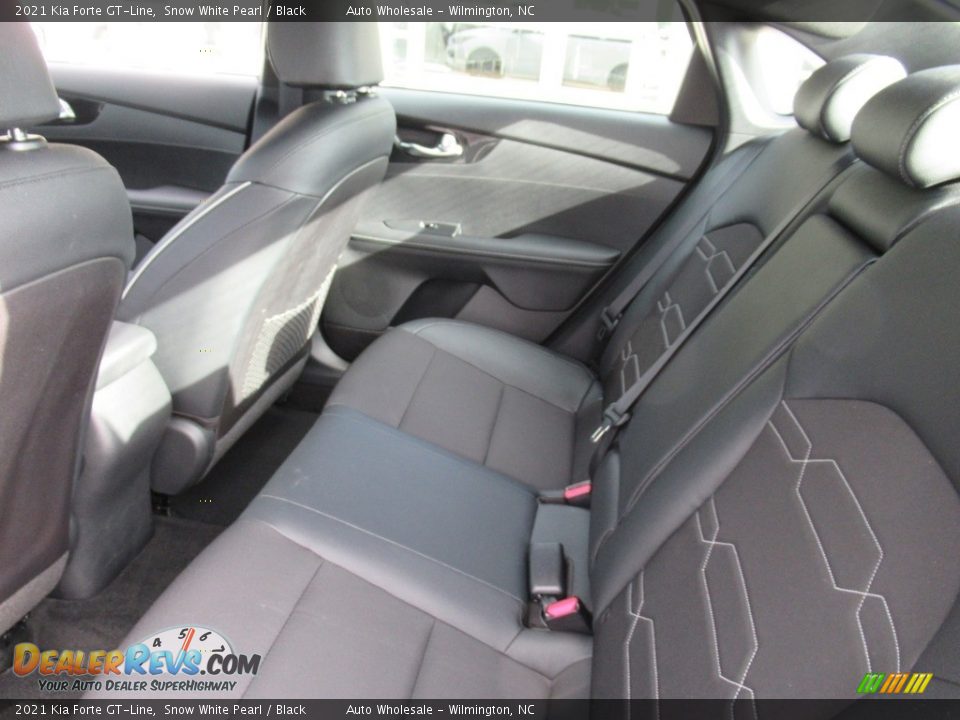 2021 Kia Forte GT-Line Snow White Pearl / Black Photo #12