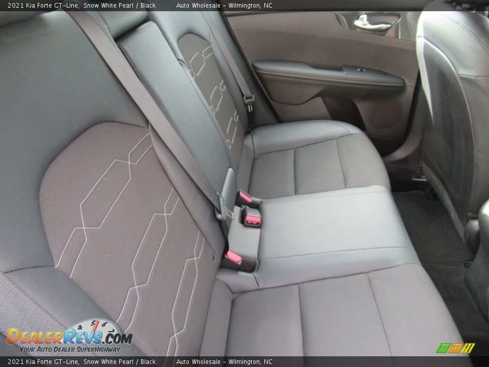 2021 Kia Forte GT-Line Snow White Pearl / Black Photo #14