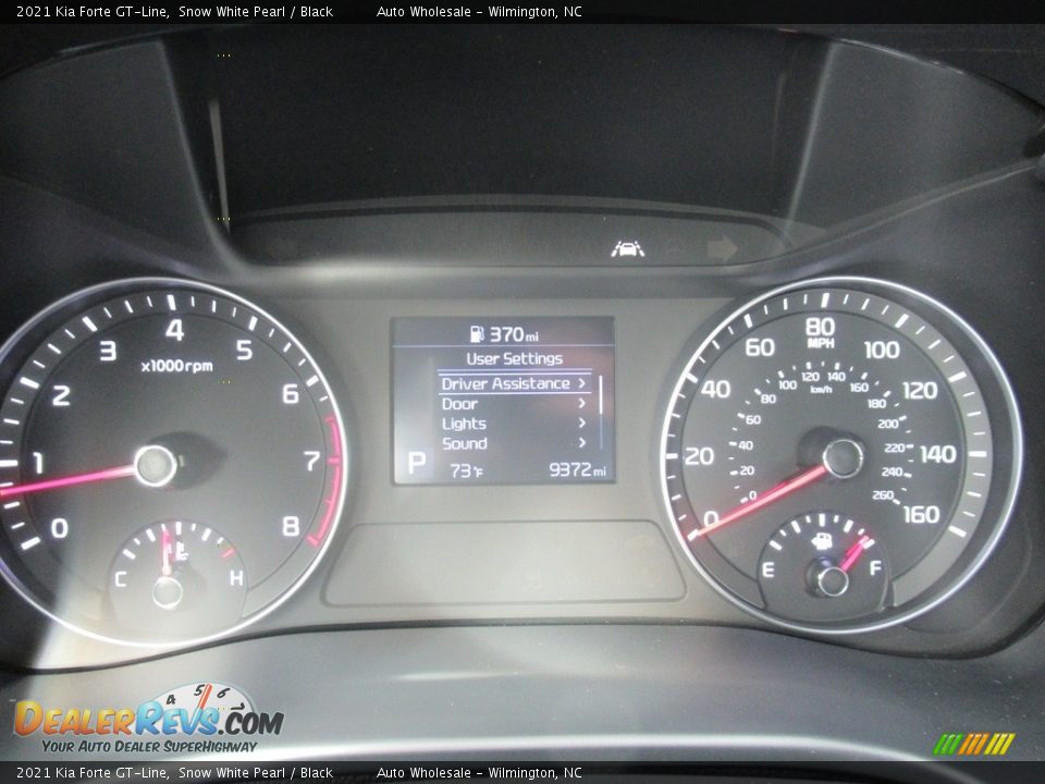2021 Kia Forte GT-Line Snow White Pearl / Black Photo #16