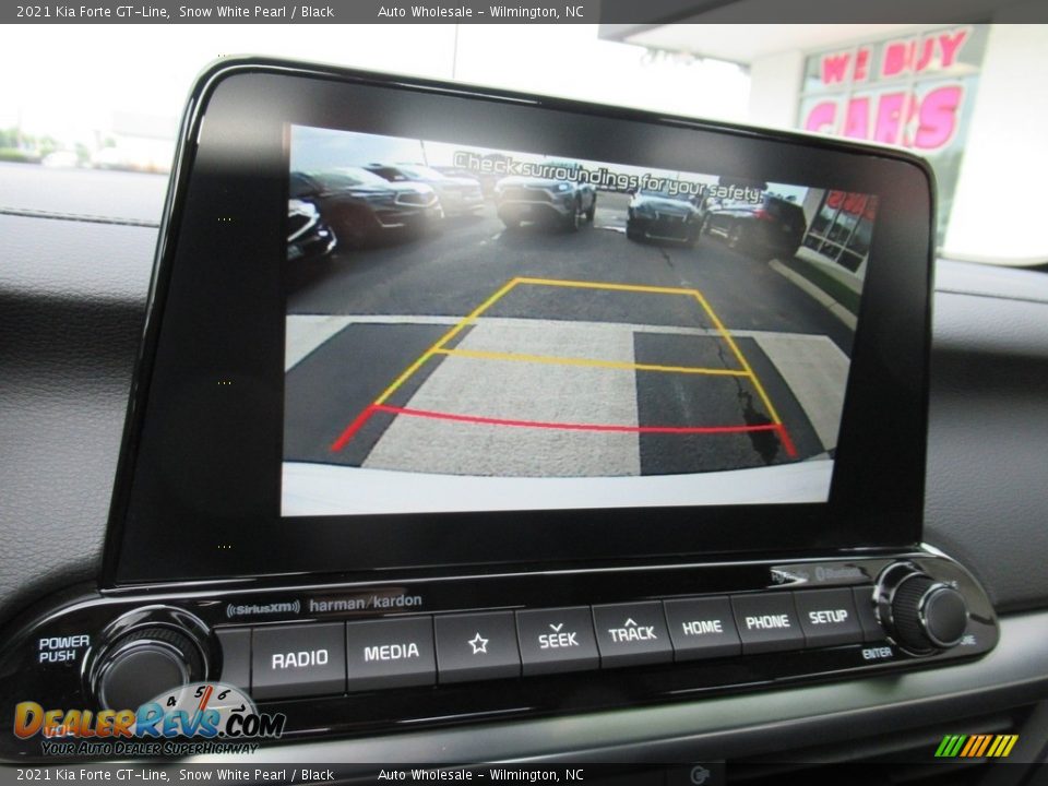 2021 Kia Forte GT-Line Snow White Pearl / Black Photo #18