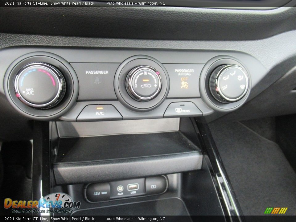 2021 Kia Forte GT-Line Snow White Pearl / Black Photo #19