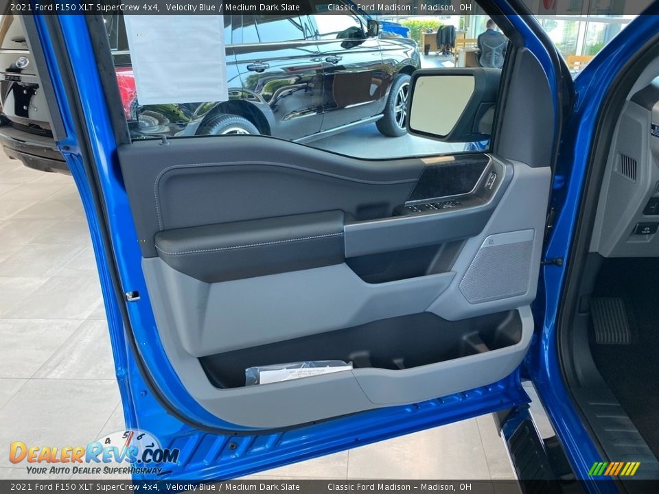 Door Panel of 2021 Ford F150 XLT SuperCrew 4x4 Photo #13