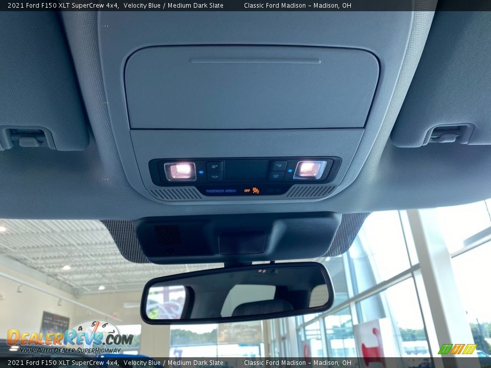 2021 Ford F150 XLT SuperCrew 4x4 Velocity Blue / Medium Dark Slate Photo #17