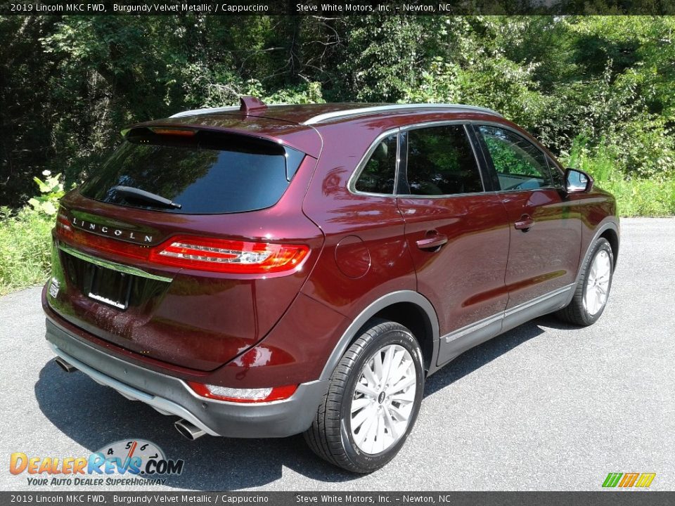 2019 Lincoln MKC FWD Burgundy Velvet Metallic / Cappuccino Photo #7