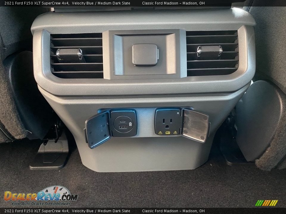 2021 Ford F150 XLT SuperCrew 4x4 Velocity Blue / Medium Dark Slate Photo #23