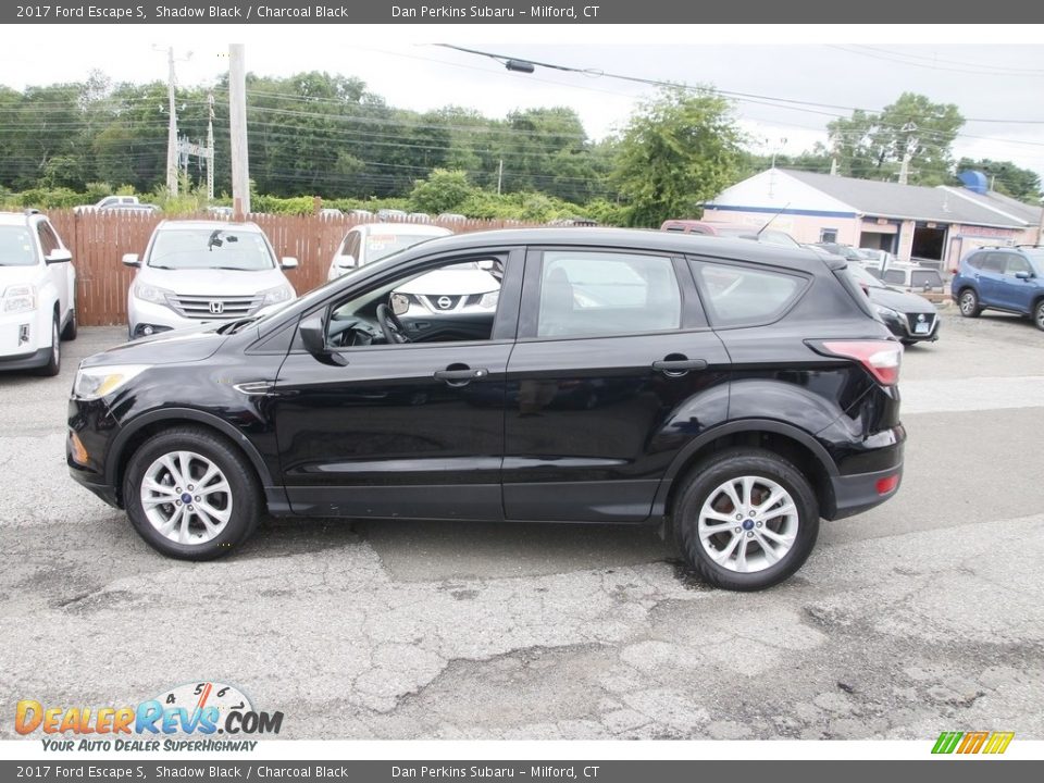 2017 Ford Escape S Shadow Black / Charcoal Black Photo #8