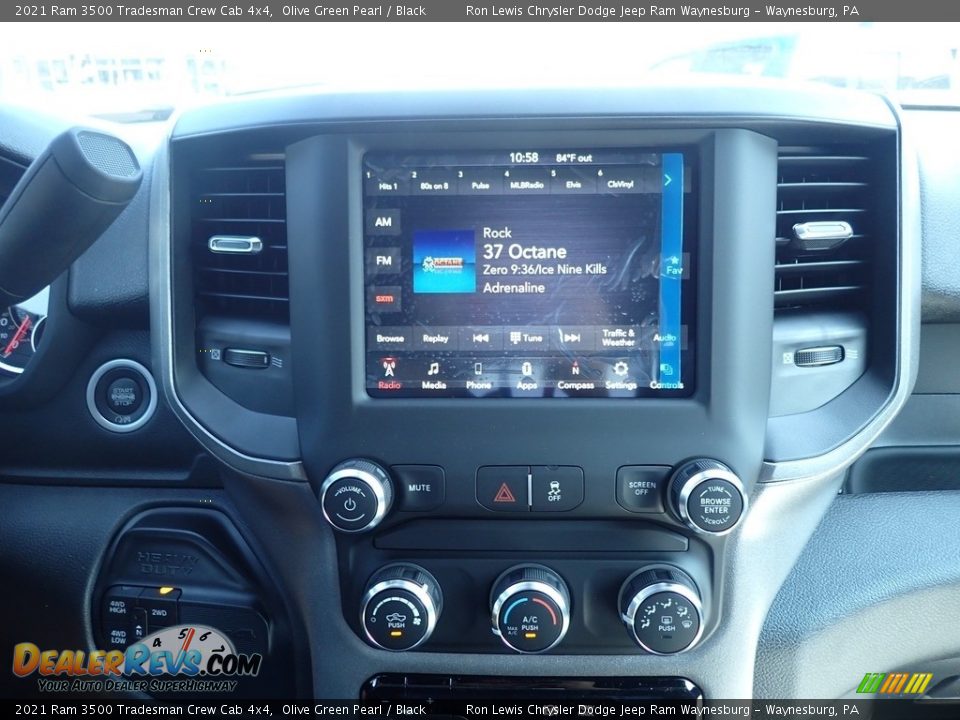 2021 Ram 3500 Tradesman Crew Cab 4x4 Olive Green Pearl / Black Photo #15