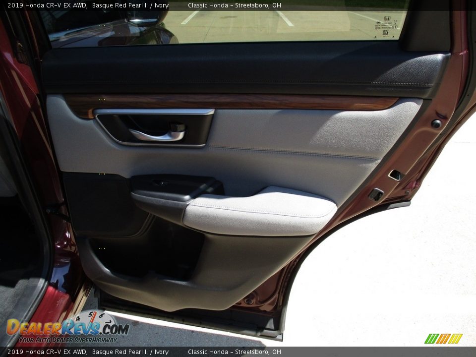 2019 Honda CR-V EX AWD Basque Red Pearl II / Ivory Photo #18