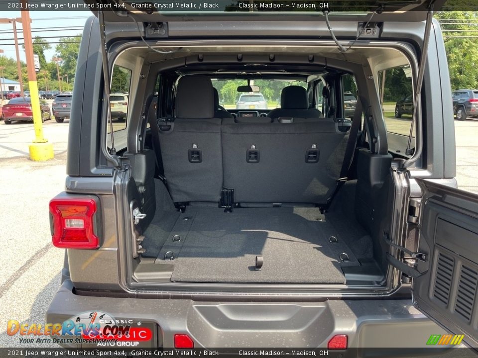 2021 Jeep Wrangler Unlimited Sport 4x4 Granite Crystal Metallic / Black Photo #6