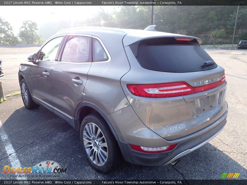 2017 Lincoln MKC Reserve AWD White Gold / Cappuccino Photo #2