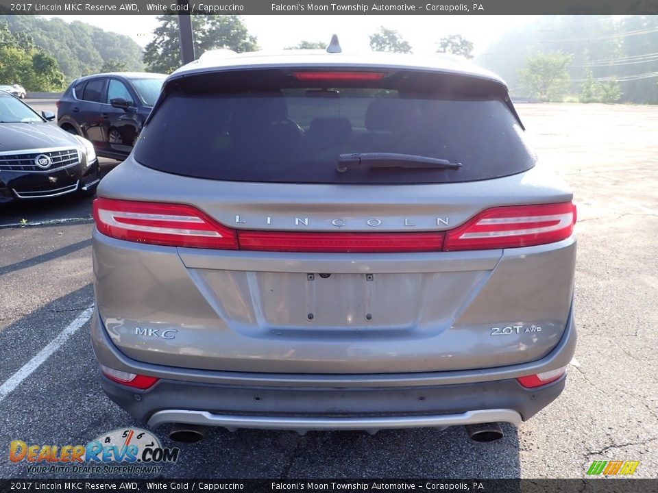 2017 Lincoln MKC Reserve AWD White Gold / Cappuccino Photo #3