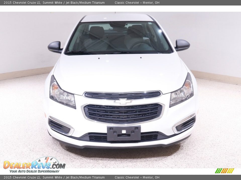 2015 Chevrolet Cruze LS Summit White / Jet Black/Medium Titanium Photo #2