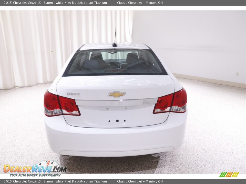 2015 Chevrolet Cruze LS Summit White / Jet Black/Medium Titanium Photo #14