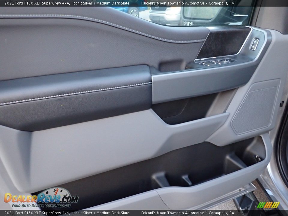 2021 Ford F150 XLT SuperCrew 4x4 Iconic Silver / Medium Dark Slate Photo #13