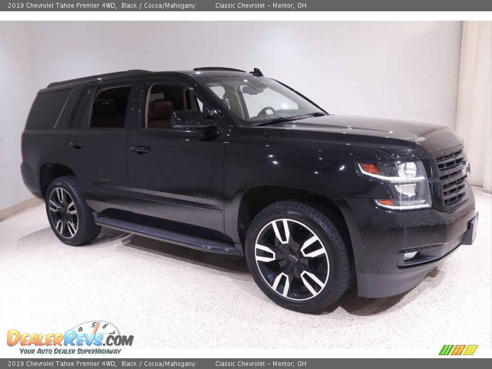 2019 Chevrolet Tahoe Premier 4WD Black / Cocoa/Mahogany Photo #1