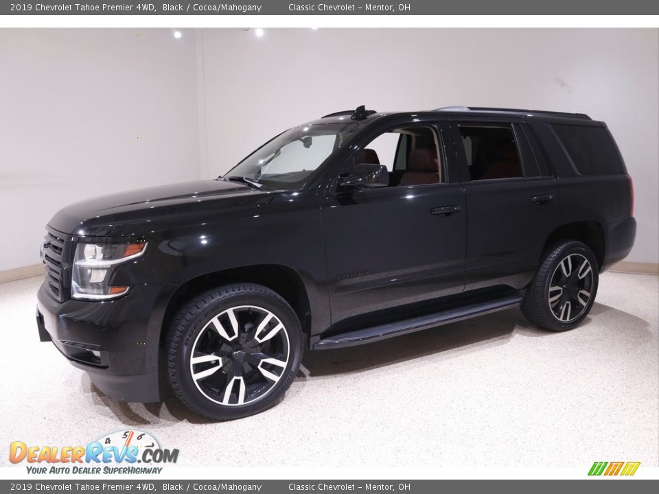 2019 Chevrolet Tahoe Premier 4WD Black / Cocoa/Mahogany Photo #3