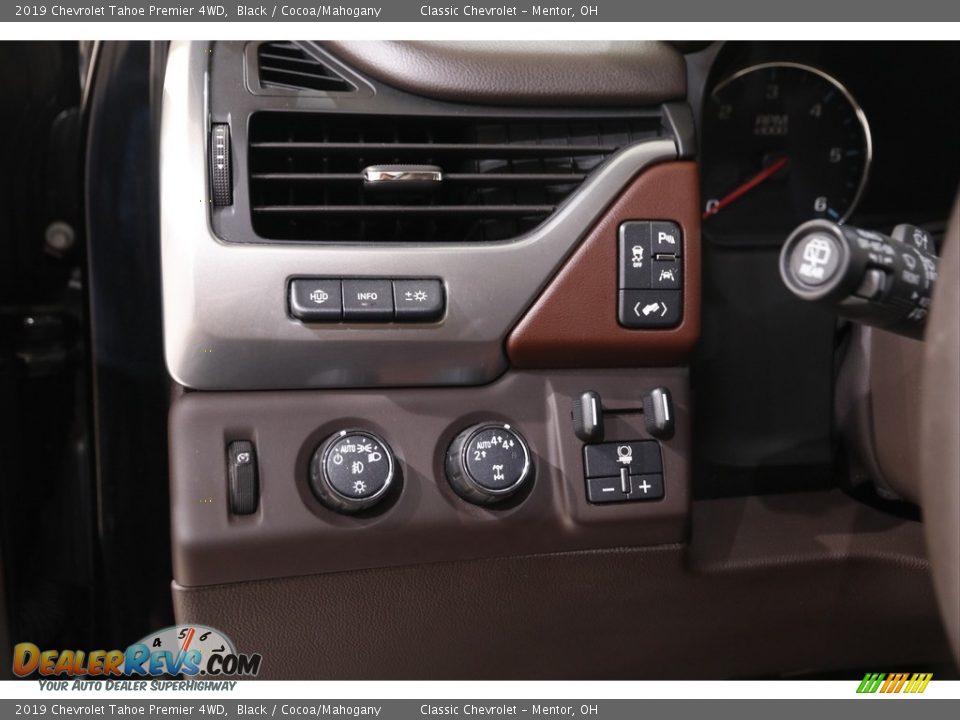 2019 Chevrolet Tahoe Premier 4WD Black / Cocoa/Mahogany Photo #6