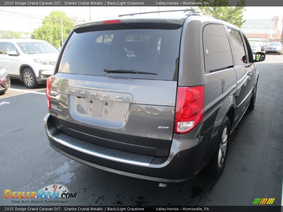 2015 Dodge Grand Caravan SXT Granite Crystal Metallic / Black/Light Graystone Photo #5