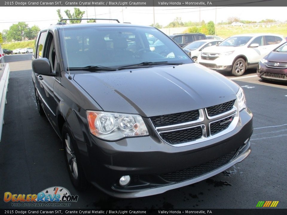 2015 Dodge Grand Caravan SXT Granite Crystal Metallic / Black/Light Graystone Photo #8