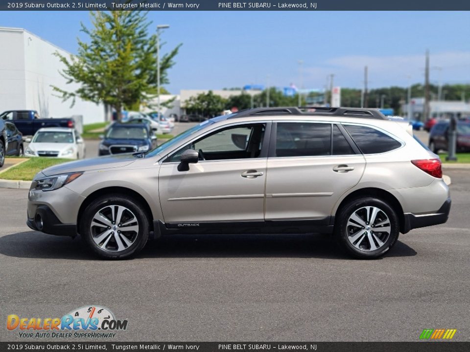 2019 Subaru Outback 2.5i Limited Tungsten Metallic / Warm Ivory Photo #18