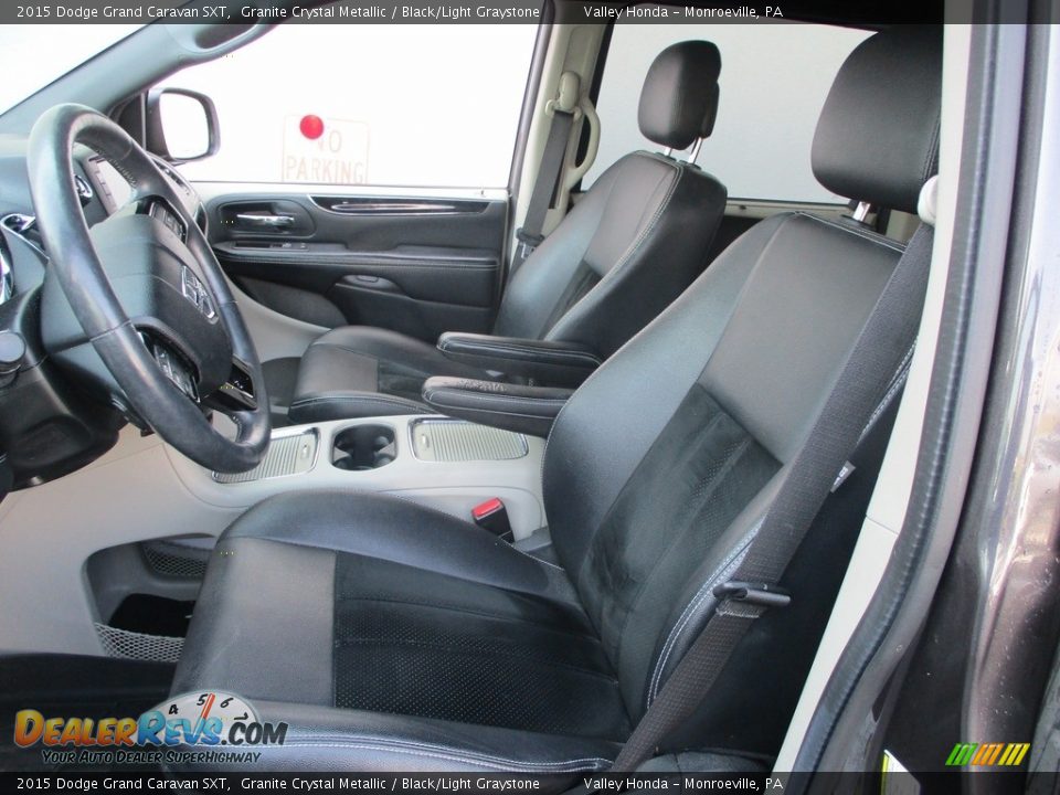 2015 Dodge Grand Caravan SXT Granite Crystal Metallic / Black/Light Graystone Photo #12