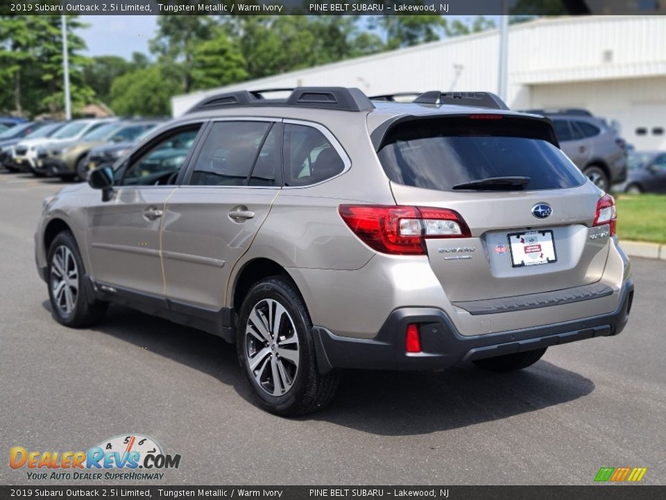 2019 Subaru Outback 2.5i Limited Tungsten Metallic / Warm Ivory Photo #19