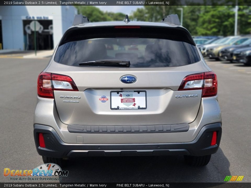 2019 Subaru Outback 2.5i Limited Tungsten Metallic / Warm Ivory Photo #20