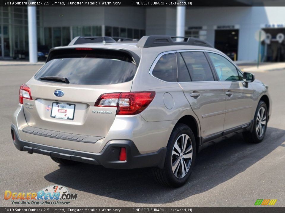 2019 Subaru Outback 2.5i Limited Tungsten Metallic / Warm Ivory Photo #21