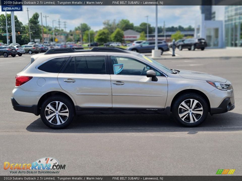 2019 Subaru Outback 2.5i Limited Tungsten Metallic / Warm Ivory Photo #22