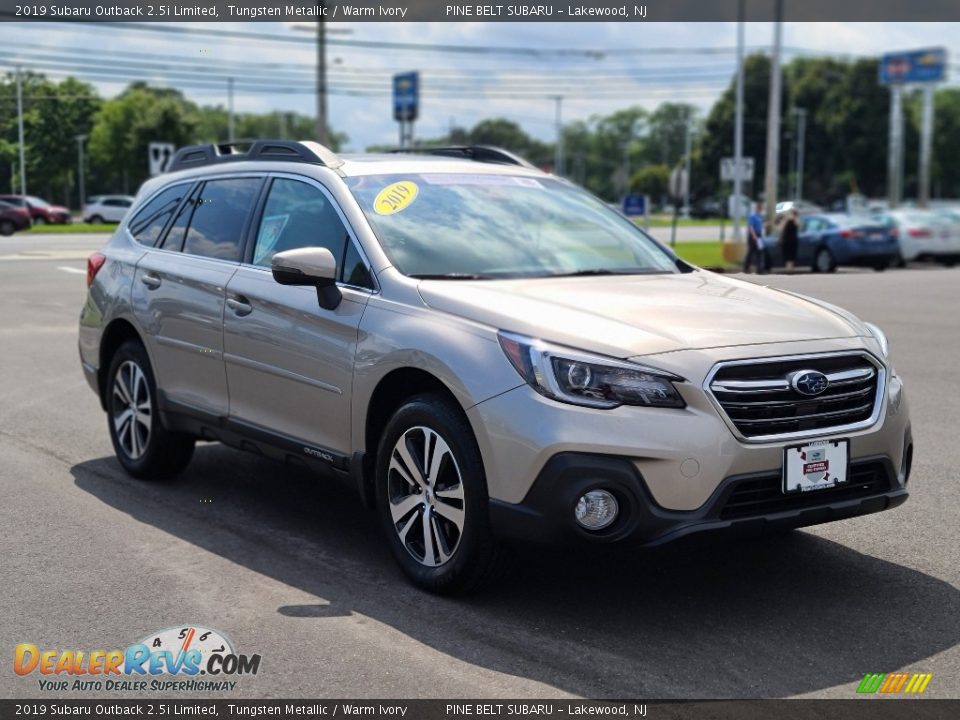 2019 Subaru Outback 2.5i Limited Tungsten Metallic / Warm Ivory Photo #23