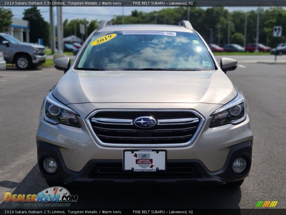 2019 Subaru Outback 2.5i Limited Tungsten Metallic / Warm Ivory Photo #24