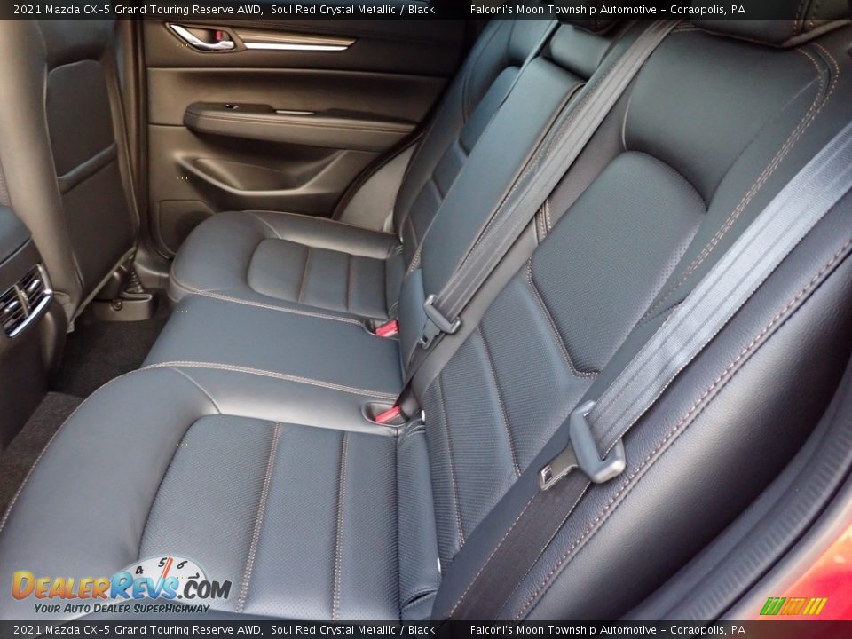 Rear Seat of 2021 Mazda CX-5 Grand Touring Reserve AWD Photo #12