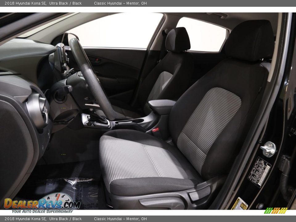 2018 Hyundai Kona SE Ultra Black / Black Photo #5