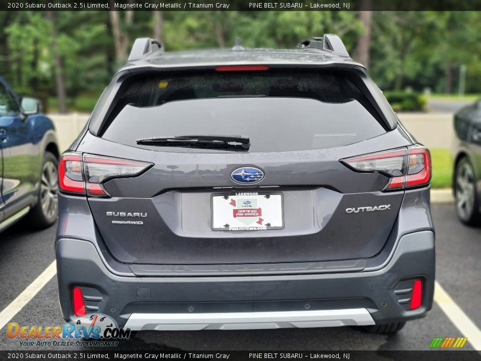 2020 Subaru Outback 2.5i Limited Magnetite Gray Metallic / Titanium Gray Photo #4