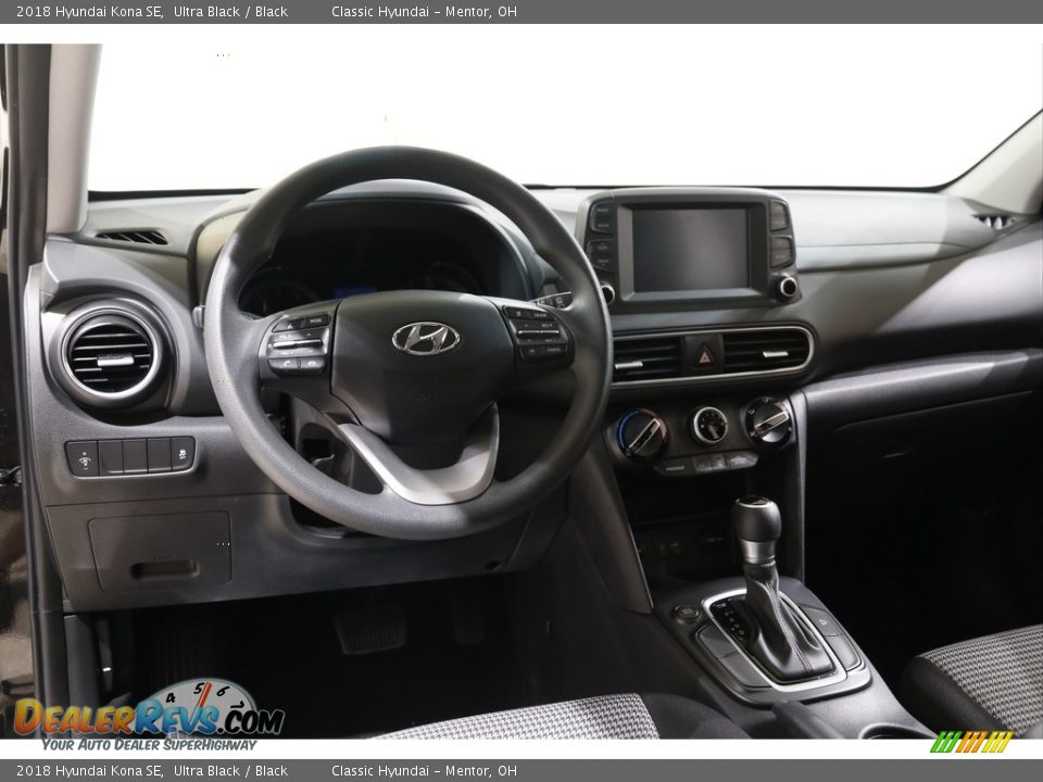 2018 Hyundai Kona SE Ultra Black / Black Photo #6
