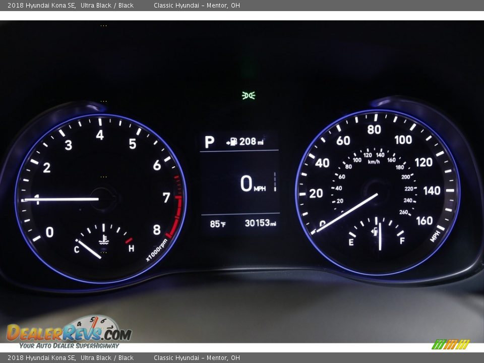 2018 Hyundai Kona SE Gauges Photo #8