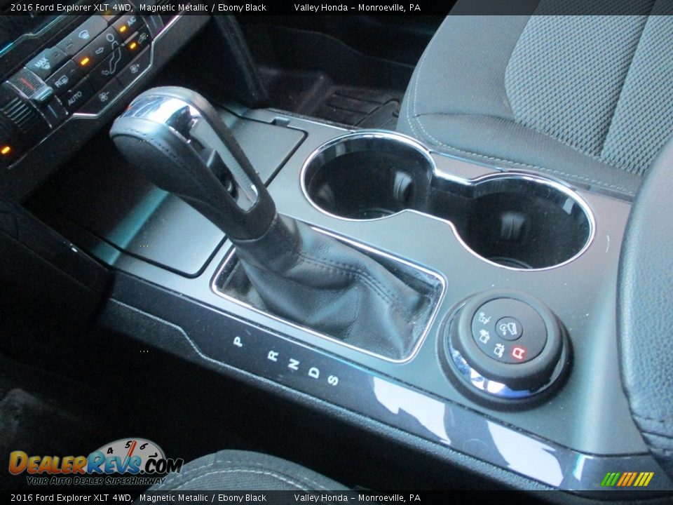 2016 Ford Explorer XLT 4WD Magnetic Metallic / Ebony Black Photo #18