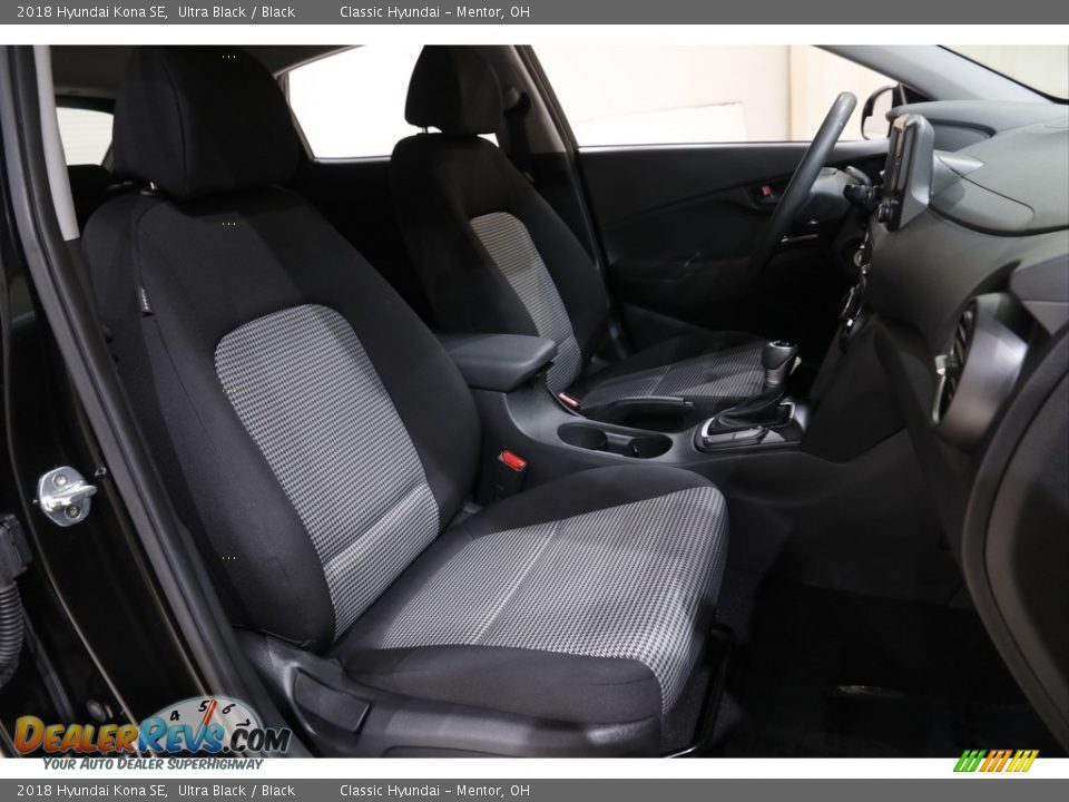 2018 Hyundai Kona SE Ultra Black / Black Photo #14