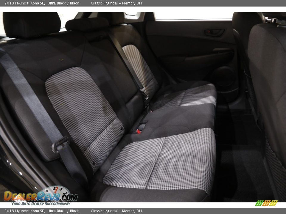 2018 Hyundai Kona SE Ultra Black / Black Photo #15