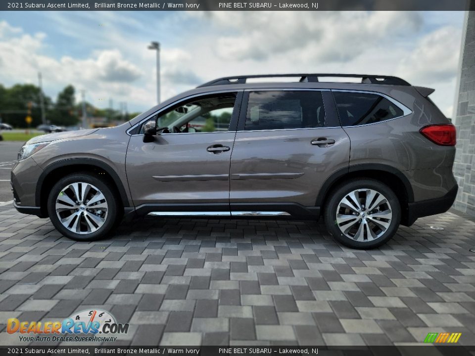 Brilliant Bronze Metallic 2021 Subaru Ascent Limited Photo #4