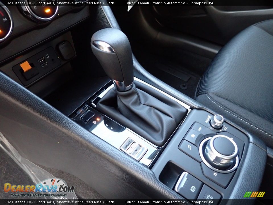 2021 Mazda CX-3 Sport AWD Snowflake White Pearl Mica / Black Photo #15