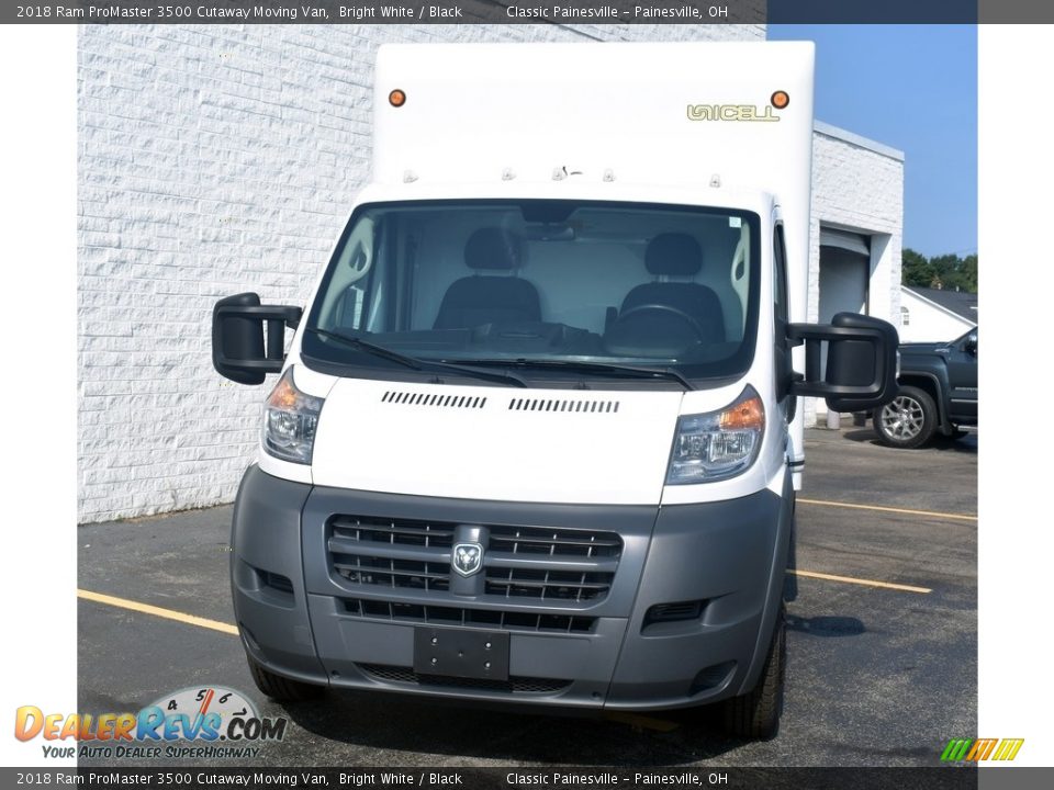 2018 Ram ProMaster 3500 Cutaway Moving Van Bright White / Black Photo #4