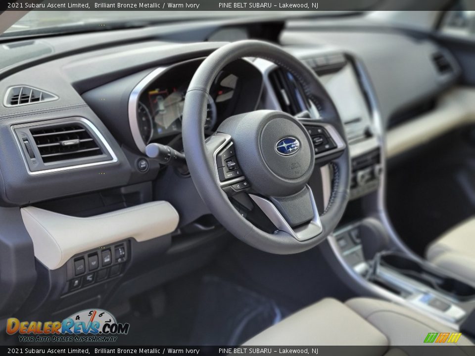 2021 Subaru Ascent Limited Steering Wheel Photo #13
