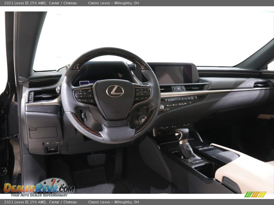 Dashboard of 2021 Lexus ES 250 AWD Photo #6