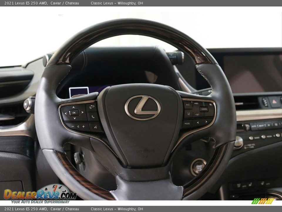 2021 Lexus ES 250 AWD Steering Wheel Photo #7