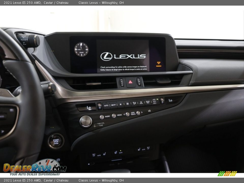 2021 Lexus ES 250 AWD Caviar / Chateau Photo #9