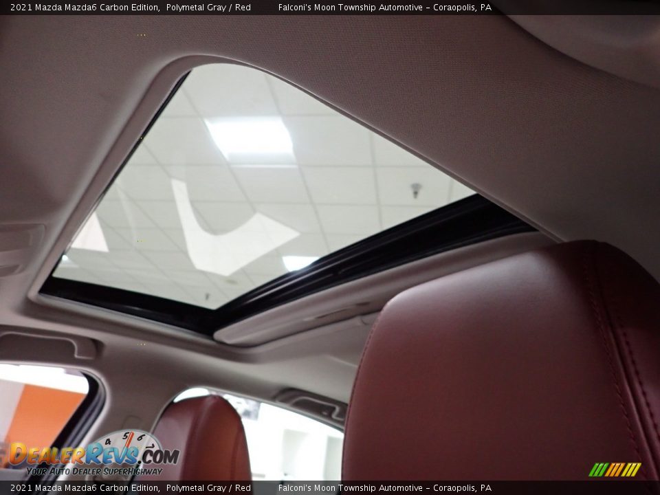 Sunroof of 2021 Mazda Mazda6 Carbon Edition Photo #15