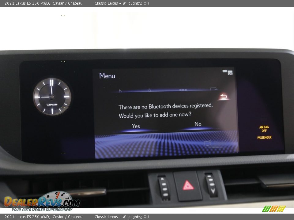 Controls of 2021 Lexus ES 250 AWD Photo #12