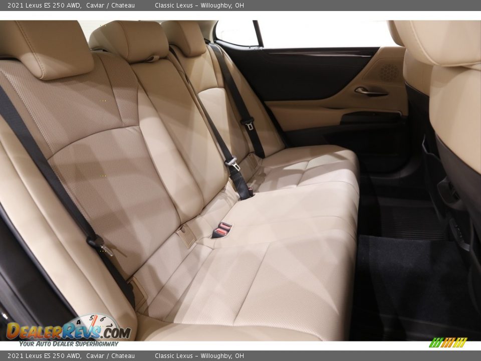 Rear Seat of 2021 Lexus ES 250 AWD Photo #18