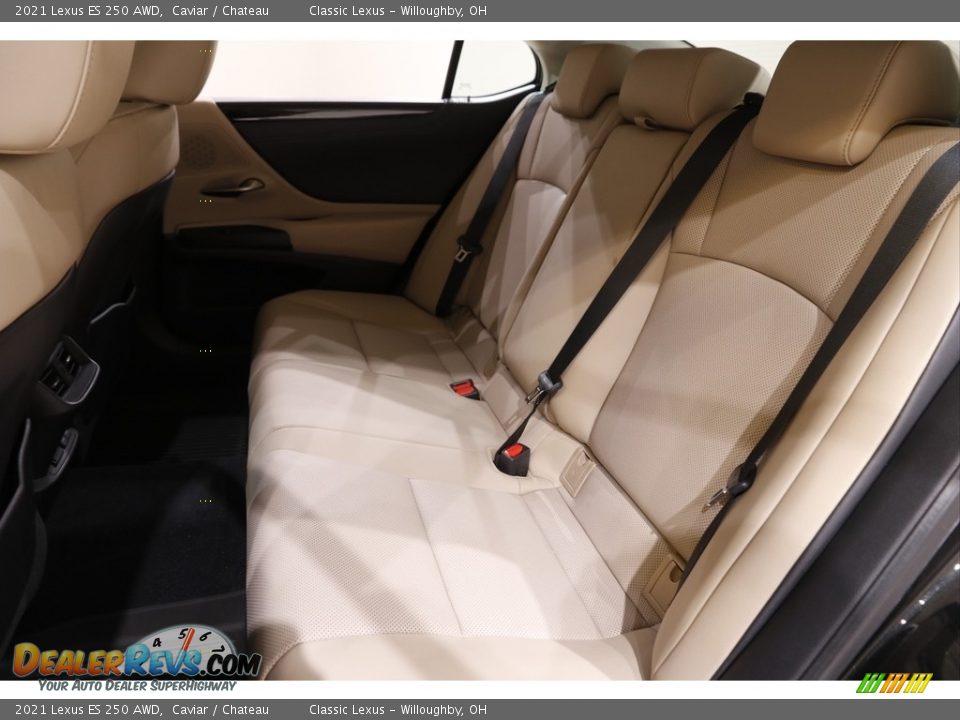 Rear Seat of 2021 Lexus ES 250 AWD Photo #19